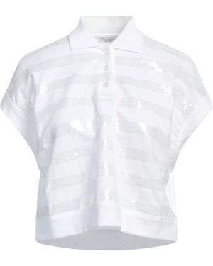 Brunello Cucinelli Polo - Bianco
