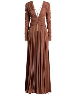 Elisabetta Franchi Maxi Dress - Brown
