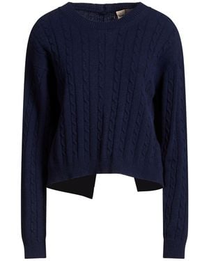Semicouture Pullover - Azul