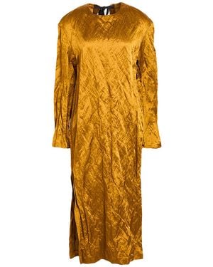 Uma Wang Midi Dress - Yellow
