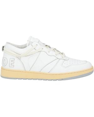 Rhude Sneakers Leather - White