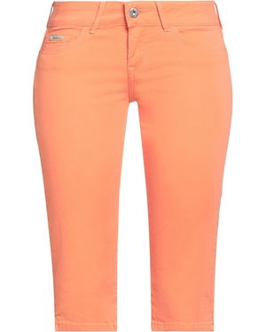 Pepe Jeans Pants Cotton, Elastane - Orange