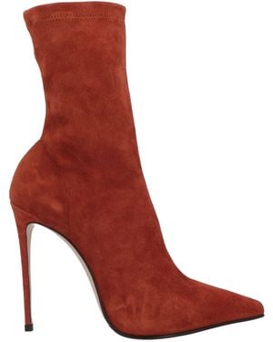 Le Silla Ankle Boots Leather - Red