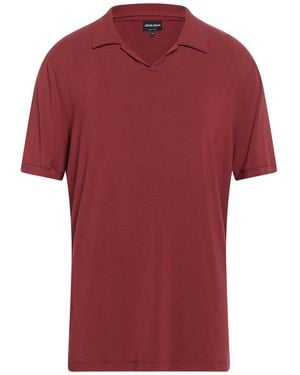 Giorgio Armani Polo Shirt - Red