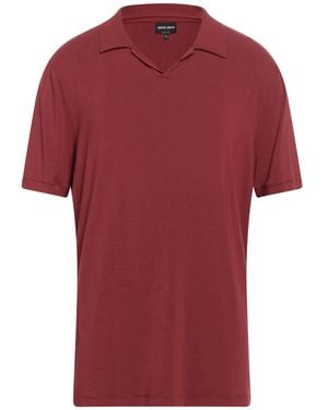 Giorgio Armani Polo Shirt - Red