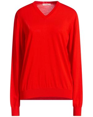 The Row Sweater Wool - Red