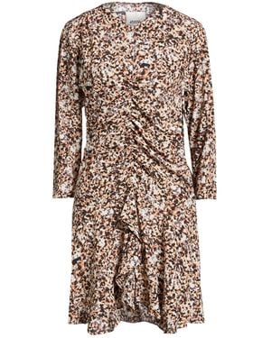 Isabel Marant Mini Dress Silk, Elastane - Natural