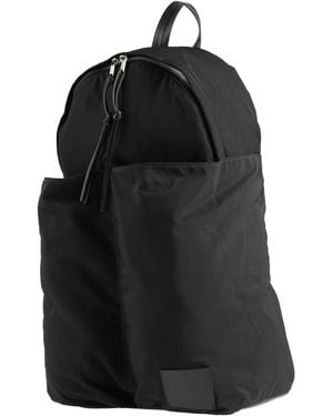 Jil Sander Backpack Textile Fibers, Leather - Black