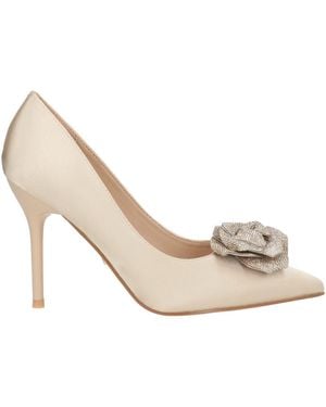 Twenty Four Haitch Court Shoes - Natural