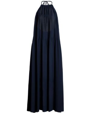 LAVIEPURE MAISON Maxi Dress Rayon, Elastane - Blue