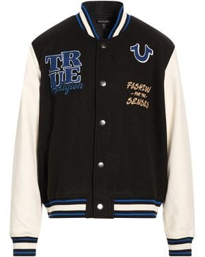 TRUE RELIGION Jackets - Black