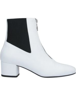 MSGM Ankle Boots - White