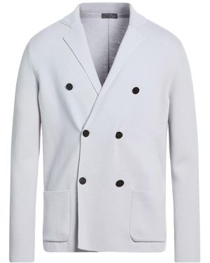 Drumohr Modern Sky Blazer Merino Wool - Grey