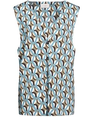 Via Masini 80 Waistcoat - Blue