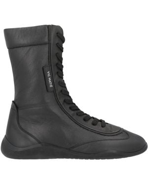 Vic Matié Ankle Boots Leather - Black