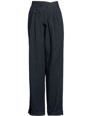 R13 Pants Linen - Blue