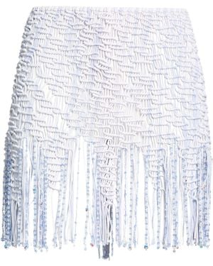 Roberta Einer Light Mini Skirt Cotton, Glass - Blue