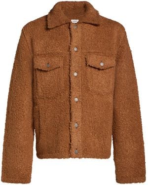 Laneus Camel Jacket Polyacrylic, Polyester, Viscose, Wool, Alpaca Wool - Brown