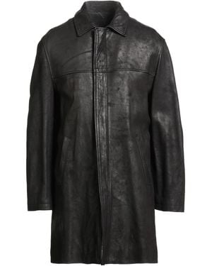 Giorgio Brato Coat Leather - Gray