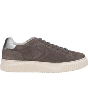 Voile Blanche Charcoal Sneakers Leather - Brown