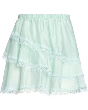 Soallure Light Mini Skirt Lycra, Polyester - Green