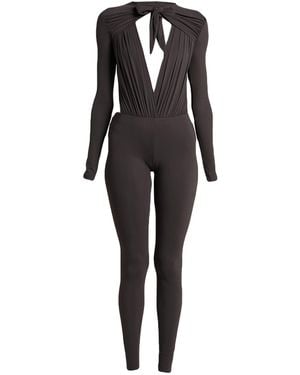 Amazuìn Dark Jumpsuit Polyamide, Elastane - Black