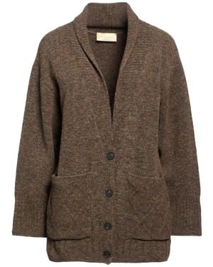 Momoní Cardigan Merino Wool, Polyamide, Elastane - Brown
