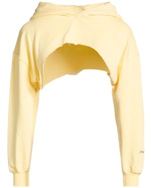 hinnominate Pastel Sweatshirt Cotton - Yellow
