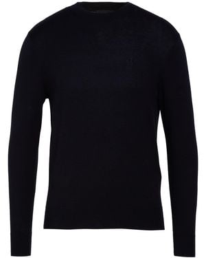 ARMANI EXCHANGE Midnight Sweater Cotton, Viscose, Silk - Blue