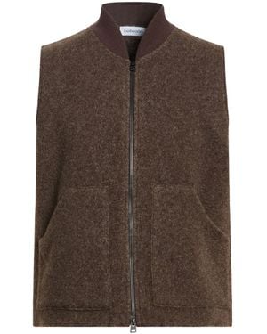 Bellwood Vest Polyester, Wool - Brown
