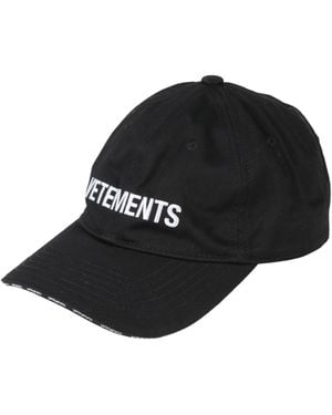 Vetements Cappello - Nero
