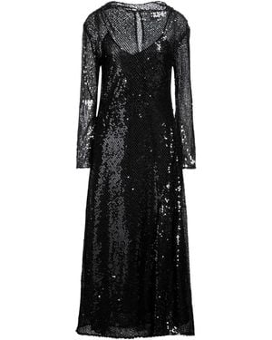 Erika Cavallini Semi Couture Maxi Dress - Black