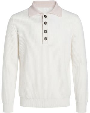 Eleventy Sweater Cashmere - White