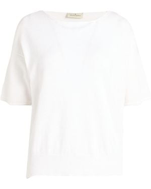 Bruno Manetti Sweater Linen - White