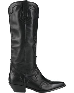 CURIOSITÉ Boot Calfskin - Black