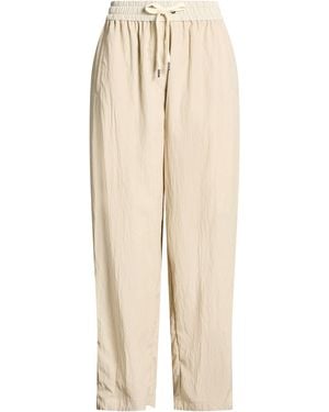 Brunello Cucinelli Pants Viscose, Polyamide - Natural