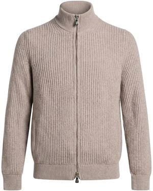 Fedeli Cardigan Cashmere - Grey