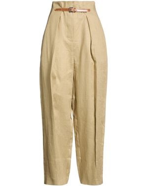 Semicouture Trouser - Natural