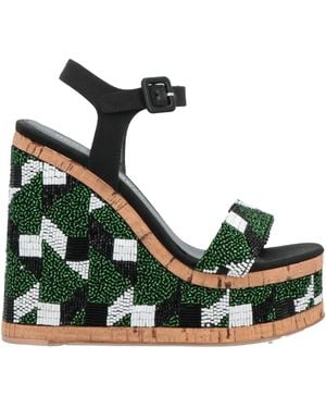 HAUS OF HONEY Sandals - Green