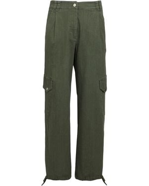 MAX&Co. David Jeans Cotton, Elastane - Green