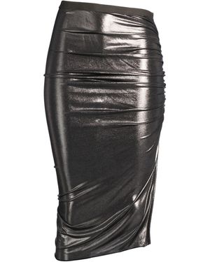 Rick Owens Midi Skirt - Black