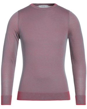 Vneck Sky Jumper Cotton - Purple