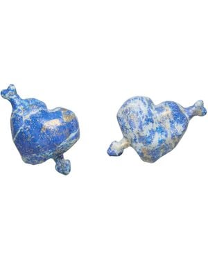 Sunnei Boucles D'Oreilles - Bleu
