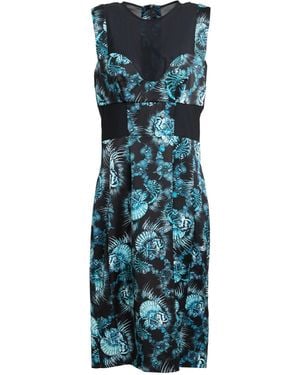 Just Cavalli Midi Dress Polyester, Elastane - Blue