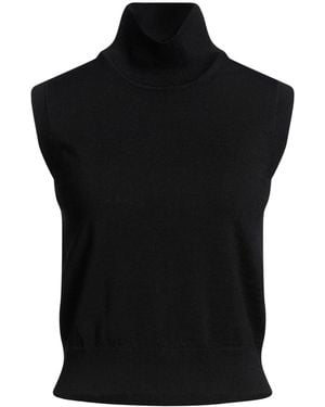 Alpha Studio Rollkragenpullover - Schwarz