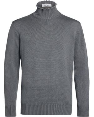 Kangra Turtleneck Wool - Grey