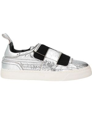 Rabanne Sneakers Leather - Metallic