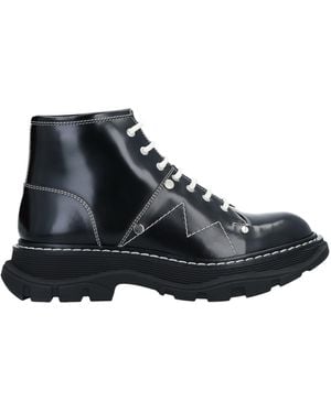 McQueen Ankle Boots - Black
