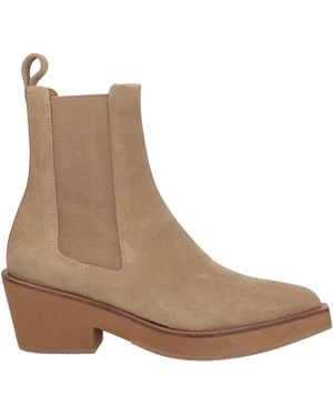 Robert Clergerie Sand Ankle Boots Leather - Brown