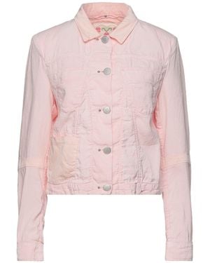 High Light Jacket Cotton, Linen, Elastane - Pink